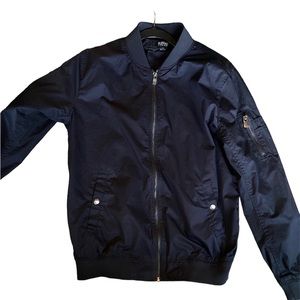 Women’s bomber jacket | NAVY BLUE